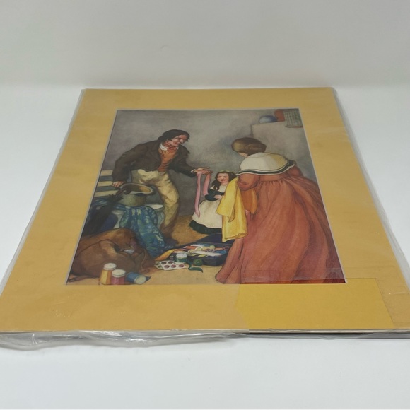 Vintage Illustration Artwork Wall Decor "The Peddler Man" from on the road to ma - Picture 6 of 11